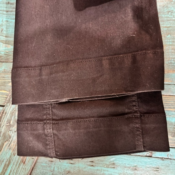 Anthropologie Pilcro & The Letterpress Black High Rise Flare Leg Pants - Picture 9 of 14